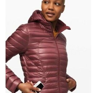 Lululemon Pack It Down Long Puffer Jacket NWT Red